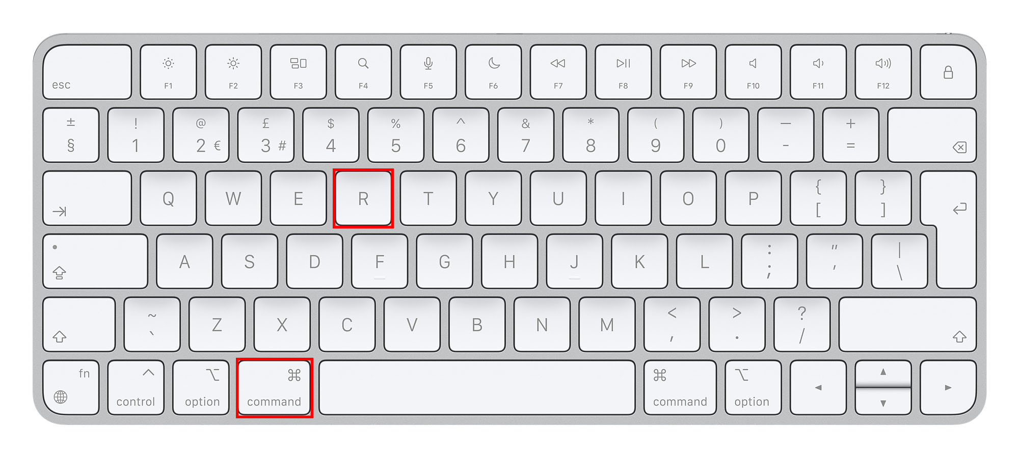 hold command and r keys to enter recovery mode mac