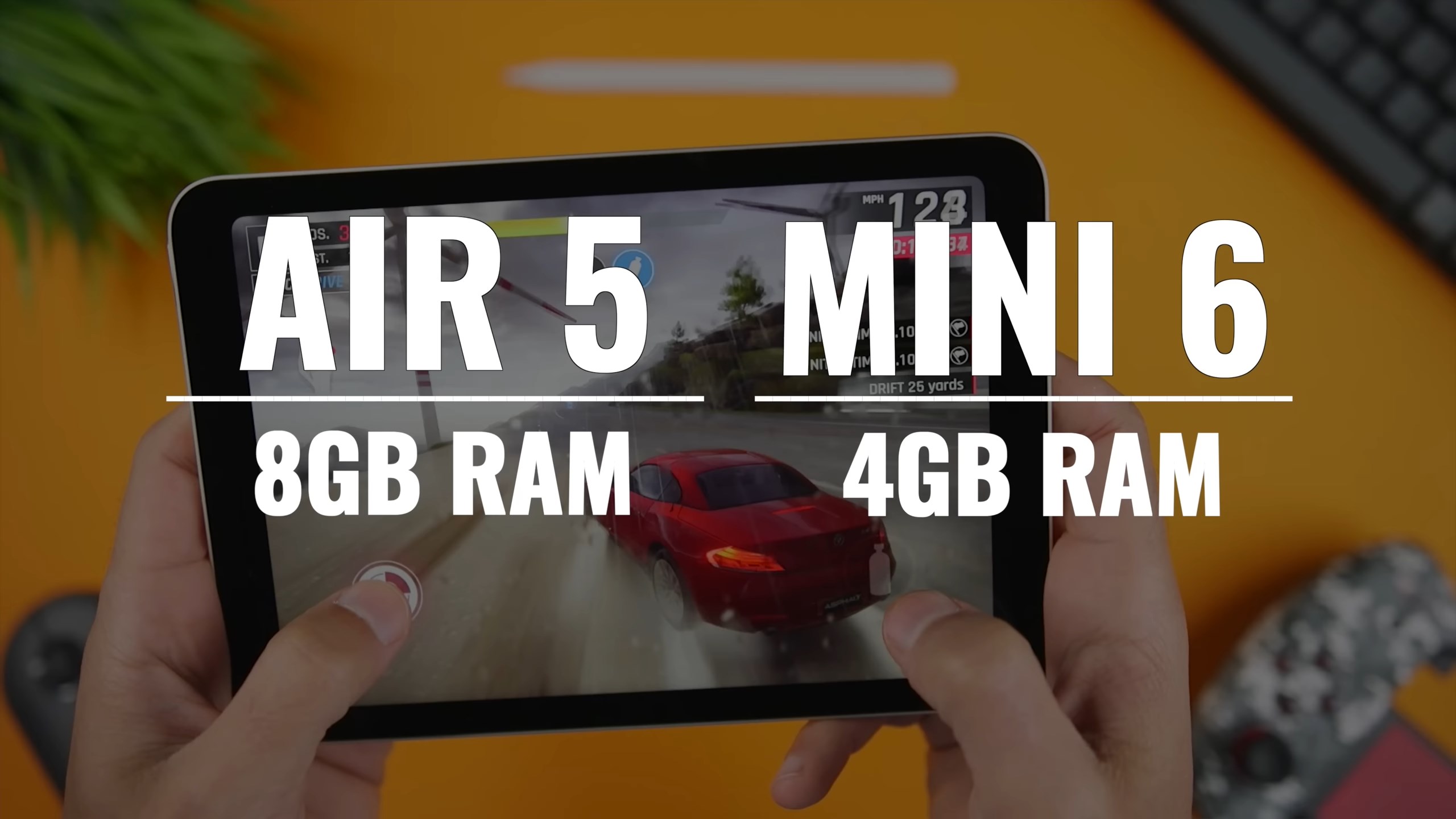 ipad air vs mini RAM