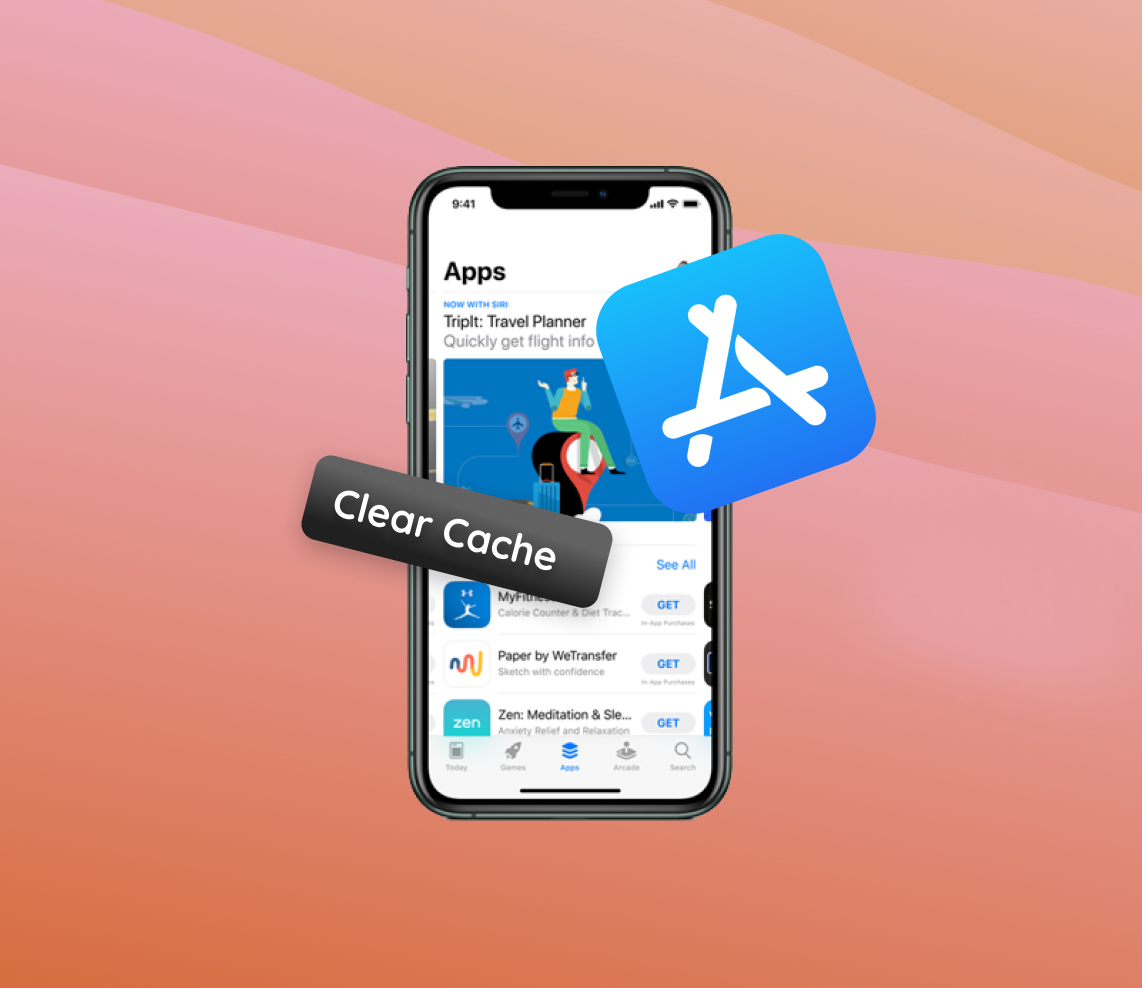 clear appstore cache