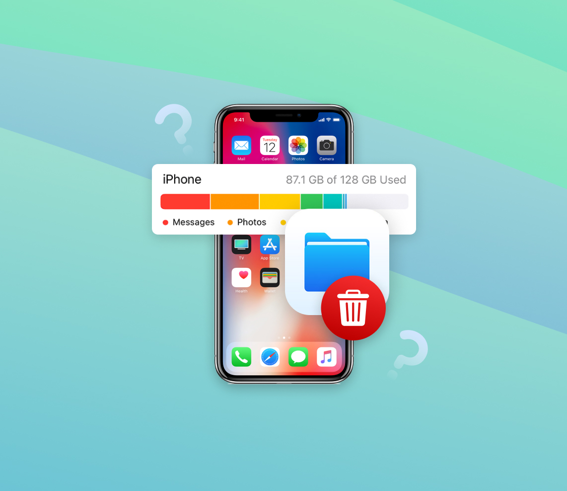 Delete Data and Documents From iPhone
