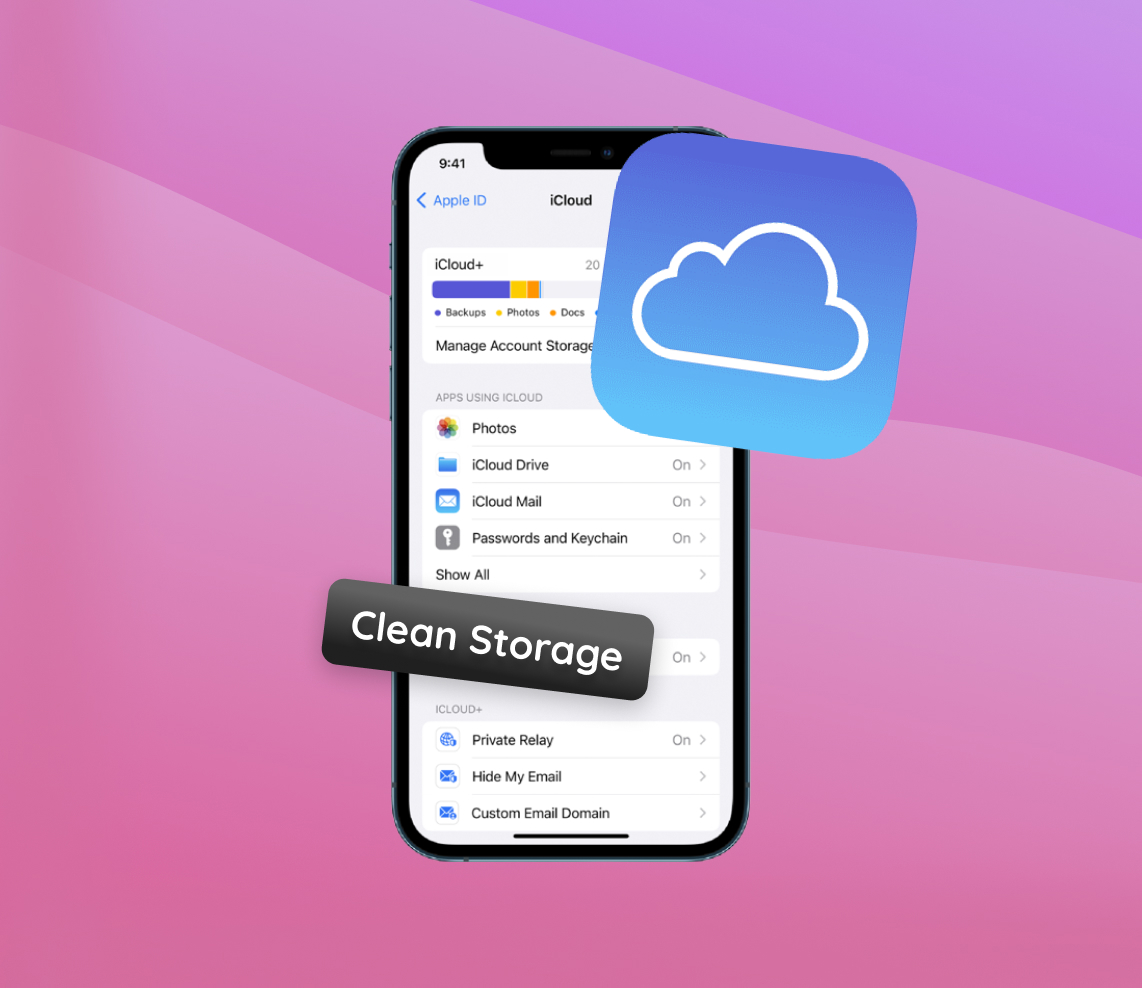 clear icloud storage