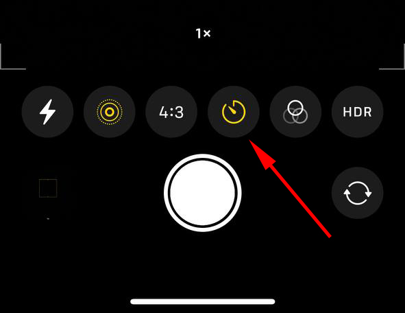enable camera timer to disable burst mode