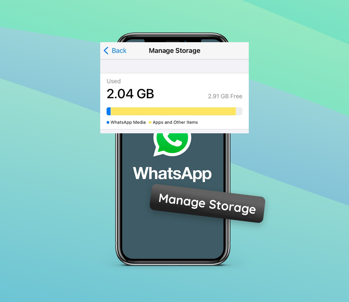 whatsapp storage full iphone