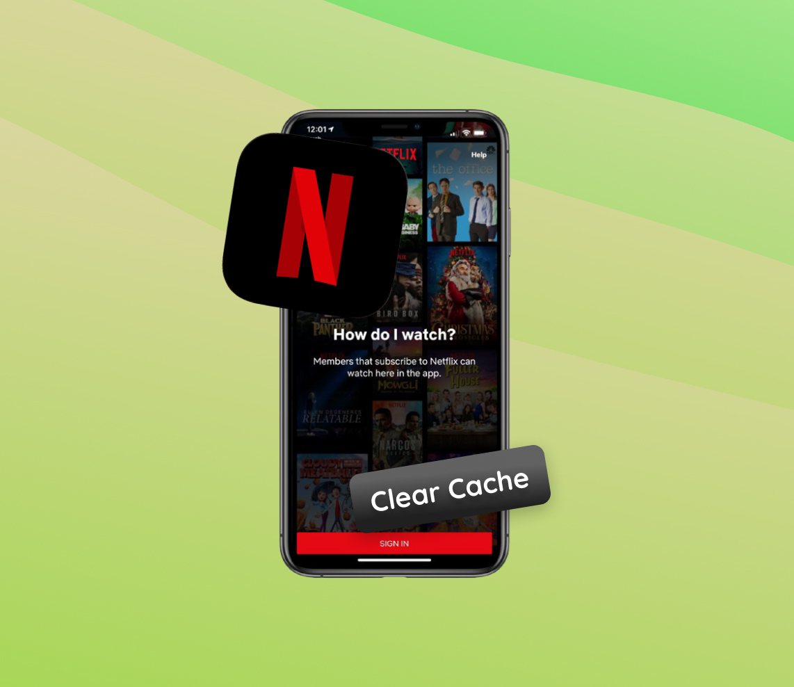 clear netflix cache on iphone