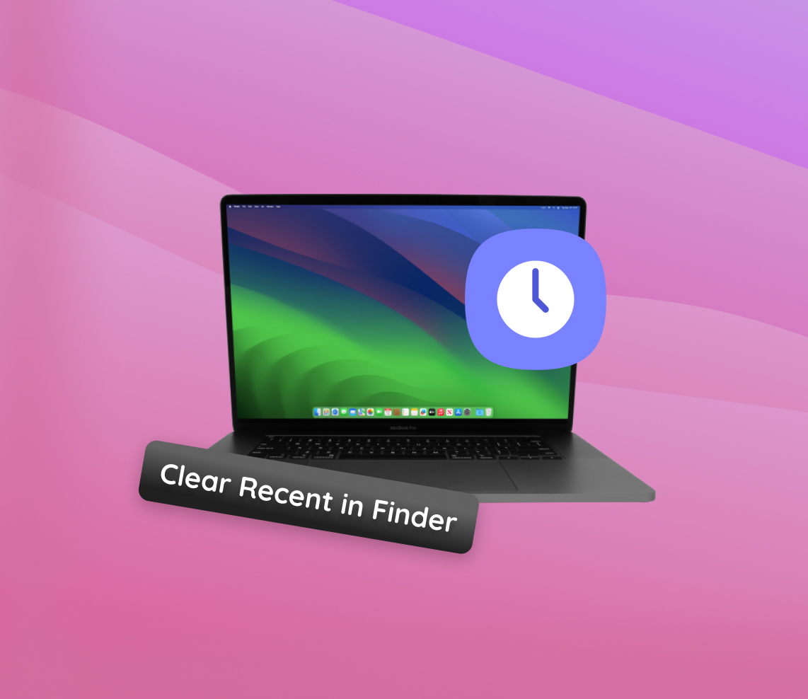 clearing recents on mac