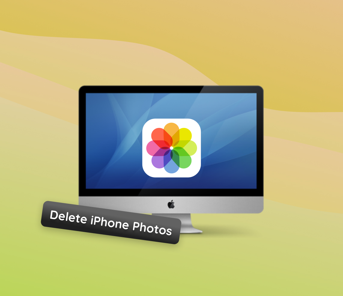 Delete iPhone Photos from Mac