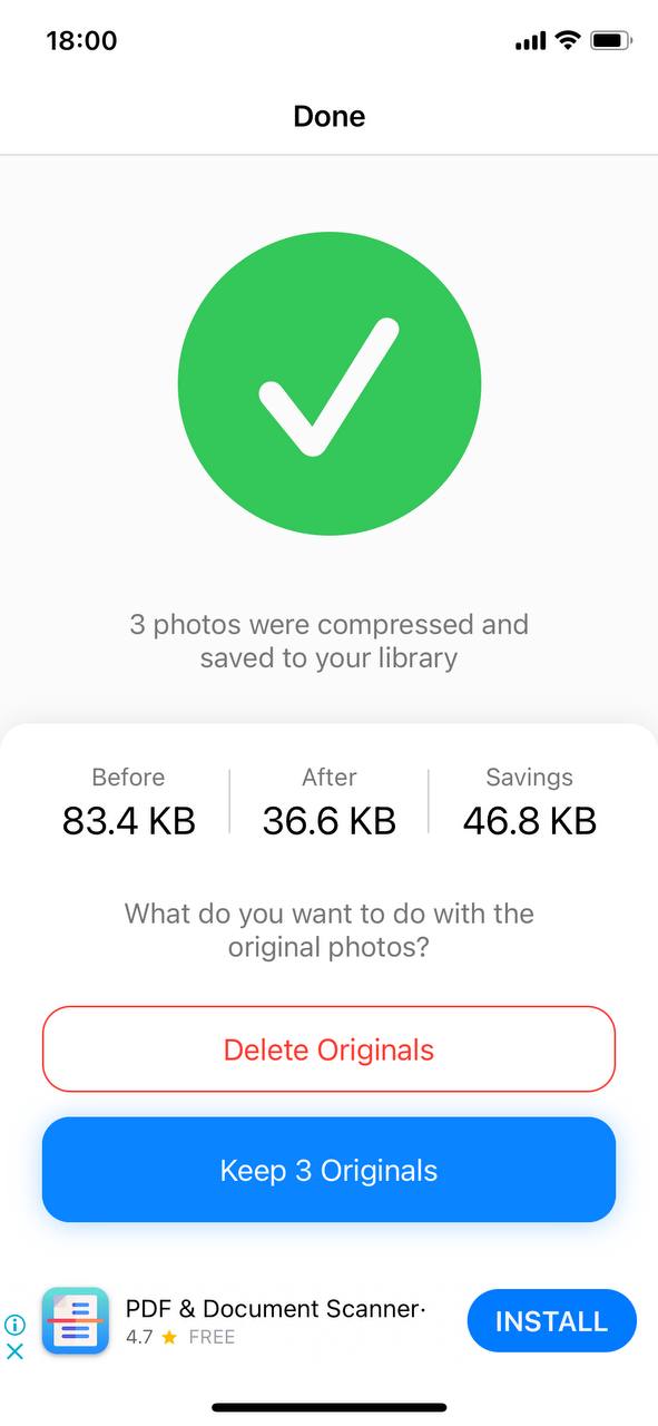 Save Compressed Pictures